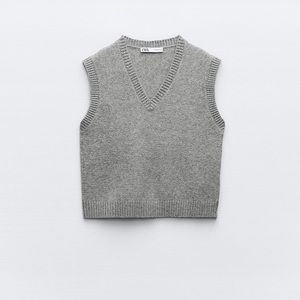 Zara soft knit vest